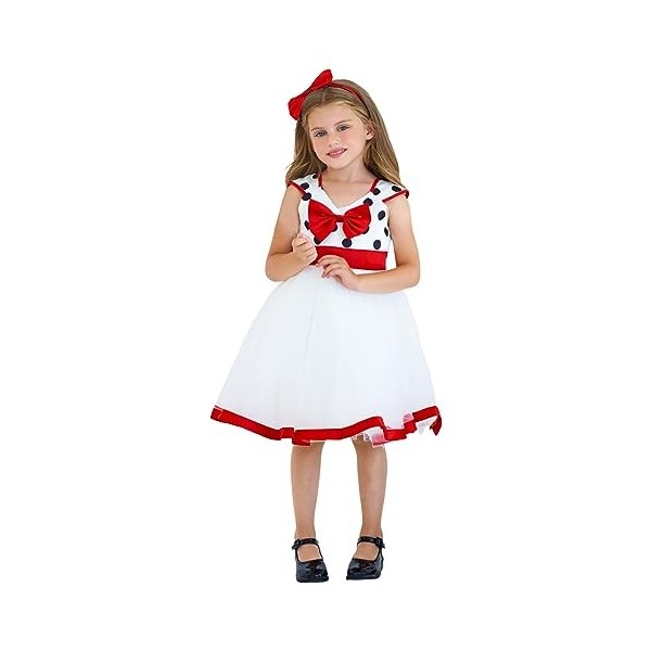 Yavion Costume Noel Bebe Fille Deguisement Encanto Fille Tenue De Fete Robe De Princesse Fille 6 Ans DéGuisement Enfant Fille