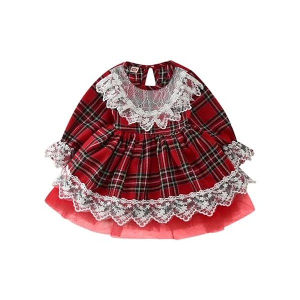 Yavion Déguisement Noel Bébé Deguisement Annee 20 Tenue De Noel Fille Robe De Soiree Noire DéGuisement Enfant Fille Déguiseme