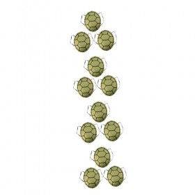 Toyvian 12 Pièces Halloween Pour Couleur Mascarade Faire Semblant DAccessoires Outil Fantaisie Faveurs Ninja Para Photo Moch