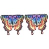 Toyvian 4Pcs Festival Accessoire Cape Papillon Performance Papillons Fête Des Enfants Pour Aile Coloré Fée Cosplay Halloween 