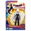 Spider-man Marvel Across The Spider-Verse, Figurine Spider-Gwen de 15 cm avec Accessoire, pour Enfants dès 4 Ans