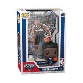 Funko Pop! Trading Cards: Zion Williamson - NBA + Panini - Figurine en Vinyle à Collectionner - Idée de Cadeau - Produits Off