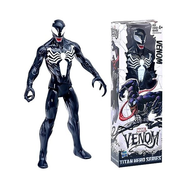 CBOSNF Marvel Studios Avengers Titan Hero Series, Figurine à Collectionner Venom de 30 cm, Jouet pour Enfants à partir de 4 A