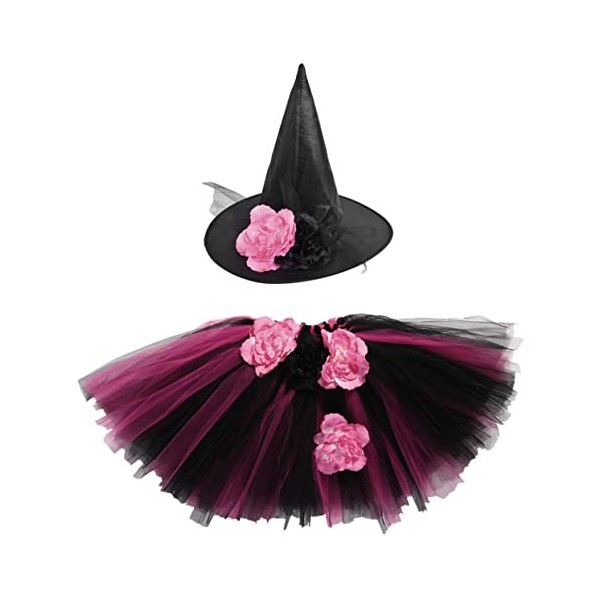 Costume De Chauve-souris Pour Fille - Ensemble Halloween Violet Avec Robe, Ailes Et Accessoires - Taille 3-12 Ans