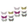 Didiseaon 18 Pcs Cosplay Fée Couleur Costume Pour Ailes Enfants Accessoires Décoration Anniversaire Papillons Métalliques Ten