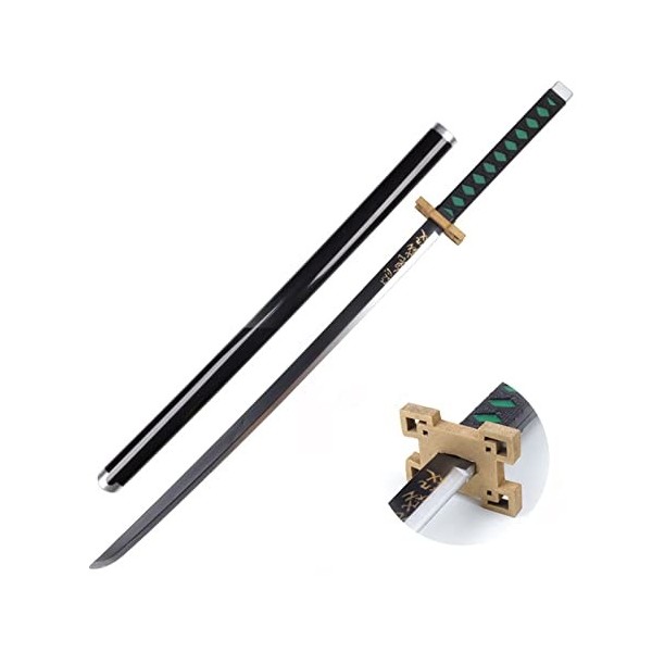 Épée de samouraï en mousse PU japonais Katana démon tueur lame arme jouet accessoires de jeu de rôle pour les fans danime fê