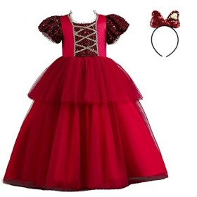 Xiaojiu Tenue Pere Noel Bebe Deguisement Enfant Garcon Tenue Mère Noël Robe De Princesse DéGuisement Enfant Fille Deguisement