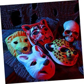 Toyvian 36 Pcs Costume Wolf Up Pour Femmes Accessoires Tête Effrayante Conception Drôle Style De Fête Fournitures De Dessin A