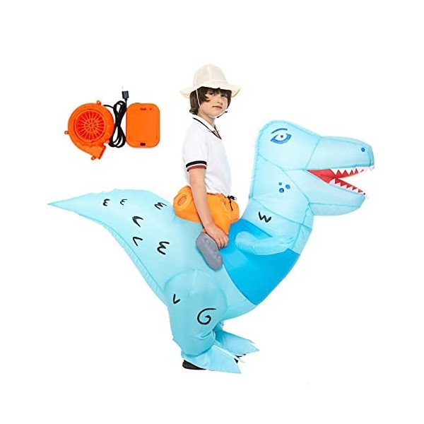 dinosaure pour enfants, costume gonflable sur un dinosaure | Accessoires costume gonflables pour Halloween, anniversaire, mar