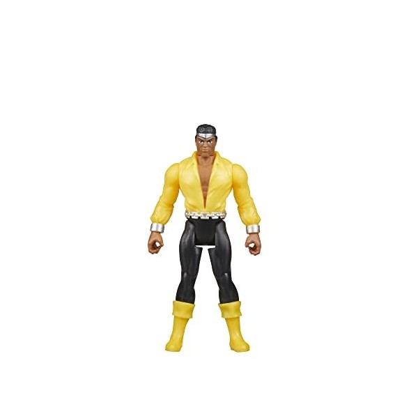 Marvel Legends Series Retro 375 Collection, Figurine articulée de Collection Power Man de 9,5 cm