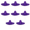 Boland - Sombrero Puebla, 8 pièces dans un set, diamètre 49 cm, costume mexicain, chapeau de soleil, accessoires pour costume