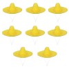 Boland - Sombrero Puebla, 8 pièces dans un set, diamètre 49 cm, costume mexicain, chapeau de soleil, accessoires pour costume
