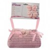 Folat Ensemble daccessoires de Princesse Sac et Barrettes Rose