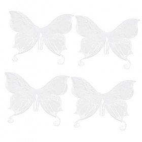 COHEALI 4 Pièces Ailes De Fée Robe Pour Fille Robes Pour Filles Cosplay Costume Costume De Fée Habiller Jeu De Rôle Costume D