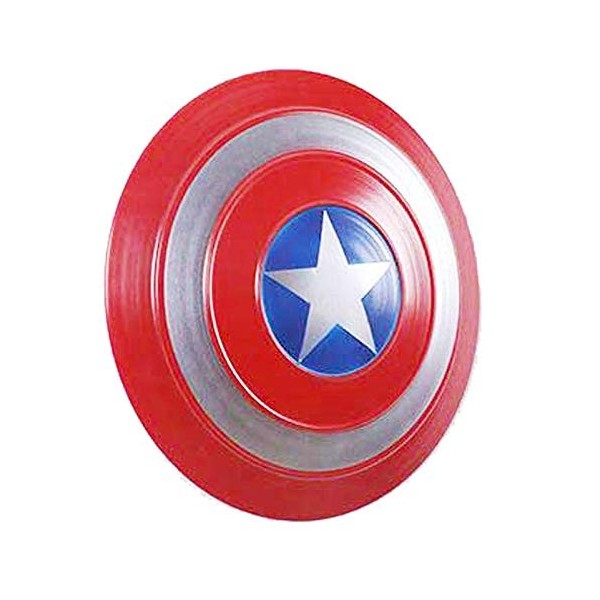 sookin Iron Art Captain America Shield Cosplay Accessoires RéTro Costume Bouclier Halloween Superhero RéTro Accessoires Bar T