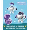 Super Wings Super Iron Astra 5“, Super Ball-High-Tech Power, Avion Jouet, Robot Transformable, Transformer Figure daction, J