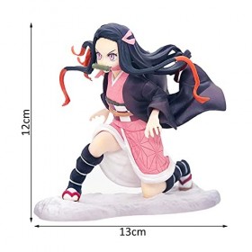simyron Animé Figure Animé Figure 12 cm Animé Figure PVC Collectible Models Figures puissantes Poses de Coups de Poing et de 