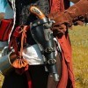 AGENCO PU Cuir Épaule Pistolet Étui Sac Médiéval Vintage Dissimulé Pistolet Étui Steampunk Pirate Épée Étui Fourreau Gaine Co