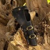 AGENCO PU Cuir Épaule Pistolet Étui Sac Médiéval Vintage Dissimulé Pistolet Étui Steampunk Pirate Épée Étui Fourreau Gaine Co