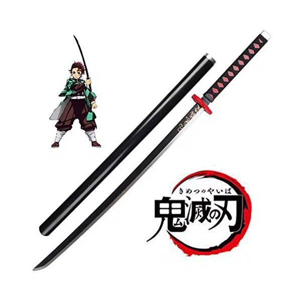 NIANXINN Pu Mousse Samouraï Épée Japonais Katana Démon Tueur Lame Arme Jouet Jeu de Rôle Accessoires Pour Les Fans DAnime Jo