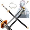 YYDP Katana Demon Slayer Sabito Cosplay Sabre Japonais, Katana en Bois,Armes Et Collection Daccessoires De Lame De Bambou D