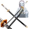 YYDP Katana Demon Slayer Sabito Cosplay Sabre Japonais, Katana en Bois,Armes Et Collection Daccessoires De Lame De Bambou D