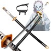 YYDP Katana Demon Slayer Sabito Cosplay Sabre Japonais, Katana en Bois,Armes Et Collection Daccessoires De Lame De Bambou D