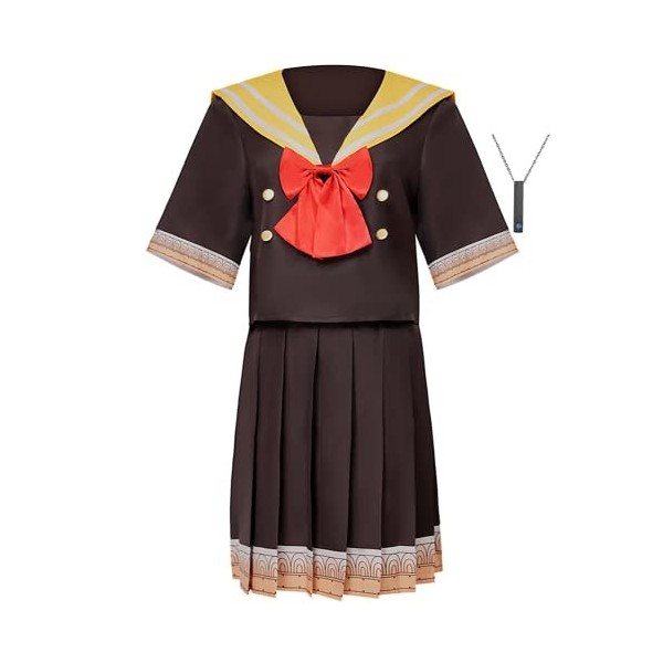 Anime SPY×FAMILY Cosplay Vêtements Uniforme Avec Accessoire Collier Personnage Danime Anya Forger Habillage De Fête De Carna