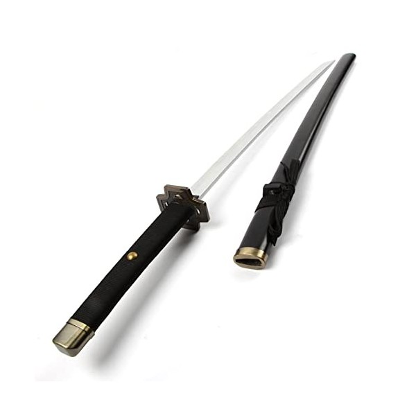 Épée Ninja Samouraï En Bois Anime Avec Fourreau, 102cm Katana Épée Arme Accessoires Roronoa Zoro Cosplay Épées Réplique Acces