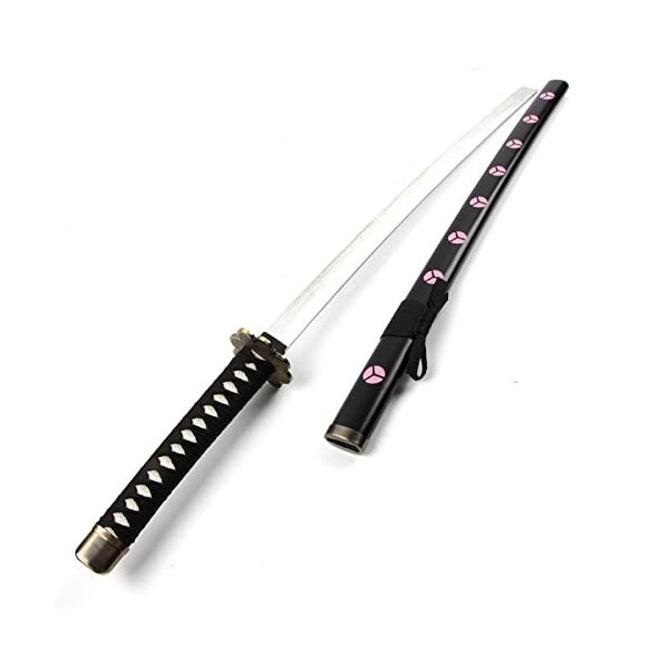 Épée Ninja Samouraï En Bois Anime Avec Fourreau, 102cm Katana Épée Arme Accessoires Roronoa Zoro Cosplay Épées Réplique Acces