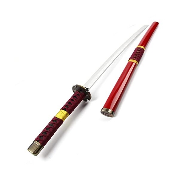 Épée Ninja Samouraï En Bois Anime Avec Fourreau, 102cm Katana Épée Arme Accessoires Roronoa Zoro Cosplay Épées Réplique Acces