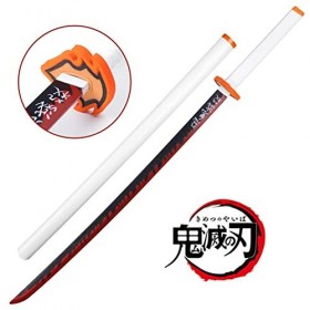 KAXO Épée de Samouraï En Mousse Pu Japonais Katana Arme Jouet Lame de Tueur de Démons Pour Les Amoureux de LAnime, Jouets D