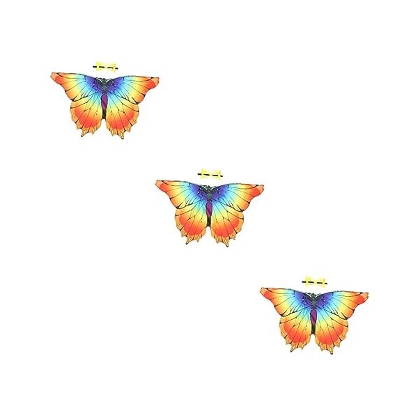 ibasenice 5 Ensembles Costumes Fournir Châle Décoratif Avec Accessoires De Fête De Performance Pour Arc-En-Ciel Fée Décor Cos