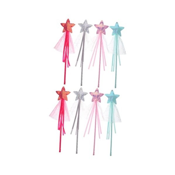 Toddmomy 20 Pièces Faveurs De Noël Accessoires Magiques Rose Anniversaire Anges Costume Faveur De Sorcière Vert Paillettes Fi