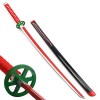 Générique Lame dépée de samouraï pour Cosplay - Katana dAnime Japonais Katanas 76cm Bamboo Toy Slayer for Demon Agatsuma Ka