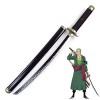 YUMGK One Piece Roronoa Zoro Cosplay Swords En Bois, Katana Japonais, Jouet Accessoire DAccessoires DArmes Pour Les Fournit