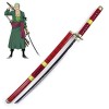 YUMGK One Piece Roronoa Zoro Cosplay Swords En Bois, Katana Japonais, Jouet Accessoire DAccessoires DArmes Pour Les Fournit