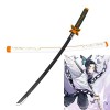 SOVOQUE 103Cm Toys Anime Sword Kochou Shinobu Samurai Sword Accessoires En Bois Japonais Katana Cosplay Pour Les Fans DAnime