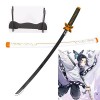 SOVOQUE 103Cm Toys Anime Sword Kochou Shinobu Samurai Sword Accessoires En Bois Japonais Katana Cosplay Pour Les Fans DAnime