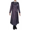 Lovelegis - Costume Mercredi Addams Femme - Addams Mercredi - Robe - Costume - Carnaval - Halloween - Déguisement - gothique 