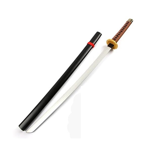 LLYLAY Sword Warrior Épée dAnime Cosplay en Bois Jouets pour Enfants,Wooden Katana Sword Prop, Katana en Bois Anime Japonais