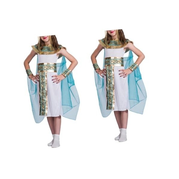 Holibanna Costume De Scène 2 Pièces Accessoires De Cosplay Fournitures De Jeu De Rôle Vêtements De Reine Vêtements De Maquill