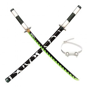 Generisch Katana Anime Shinazugawa Sanemi Samurai Sword Cosplay Demon De Slayer Sabre Japonais Armes Daccessoires De Cosplay