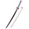 Gaiev Demon Slayer Katana - Multicolore,modèle dépée de Lame de Ninja,Accessoire pour déguisement Oriental,Accessoires de Co