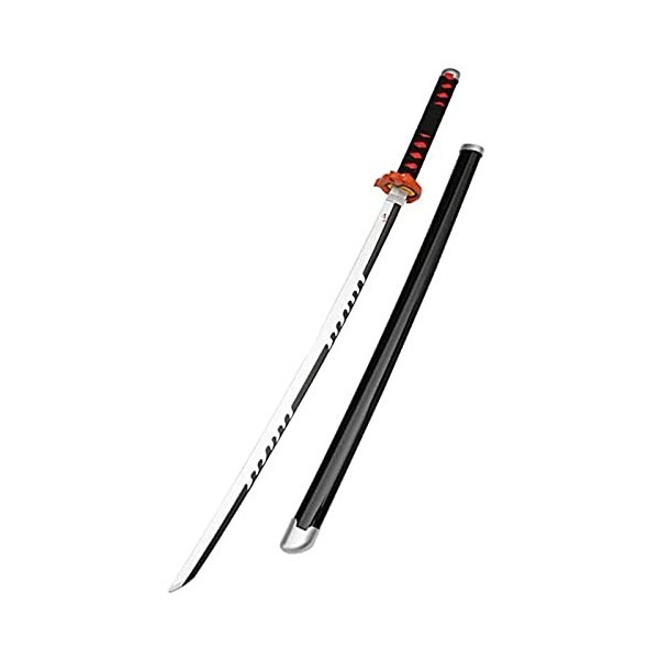 Gaiev Demon Slayer Katana - Multicolore,modèle dépée de Lame de Ninja,Accessoire pour déguisement Oriental,Accessoires de Co