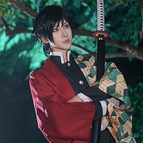 YDDZ Katana Japonais Katana de Jeu de Rôle Tueur de Démons Modèle Darme en Bois Accessoires Décoratifs de Jeu de Rôle pour L