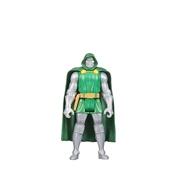 Marvel Legends Series Retro 375 Collection, Figurine articulée de Collection Doctor Doom de 9,5 cm