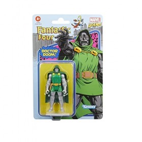 Marvel Legends Series Retro 375 Collection, Figurine articulée de Collection Doctor Doom de 9,5&nbsp;cm