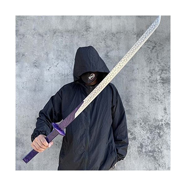 YAO TIAN Épée de Samouraï Katana, Accessoire DArmes DÉpée En Bois Kendo Swordsmanship Training, Accessoires de Jeu de Rôle 