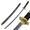 LLYLAY Katana Sword,Épée Demon Slayer en Bois,Anime Lovers,Accessoire Fait à la Main en Bois,Cadeau de Jeu Exquis,Swords pour